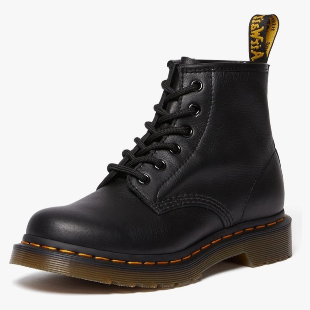 Dr. Martens 101 Vegan 9 Men’s 10 Women’s - Black Vegan Leather